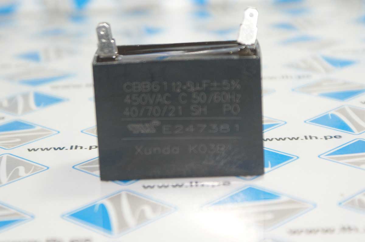 CBB61 12.5uF                  Condensador del condensador del motor del generador 12.5uF 11.5uF 12 uf CBB61 12.5uF 50 60 Hz 250V - 450V